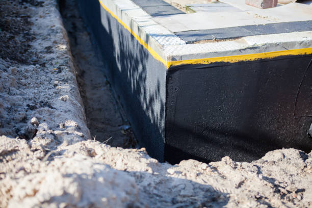 Professional Exterior Waterproofing technician working in Nickerson, KS